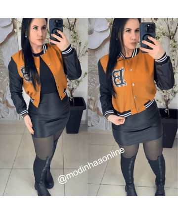 Jaqueta Colegial Caramelo